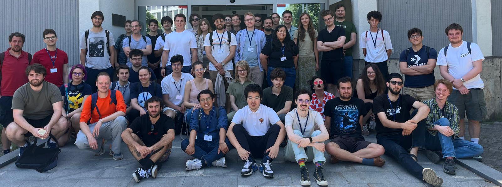 Group photo at the venue
